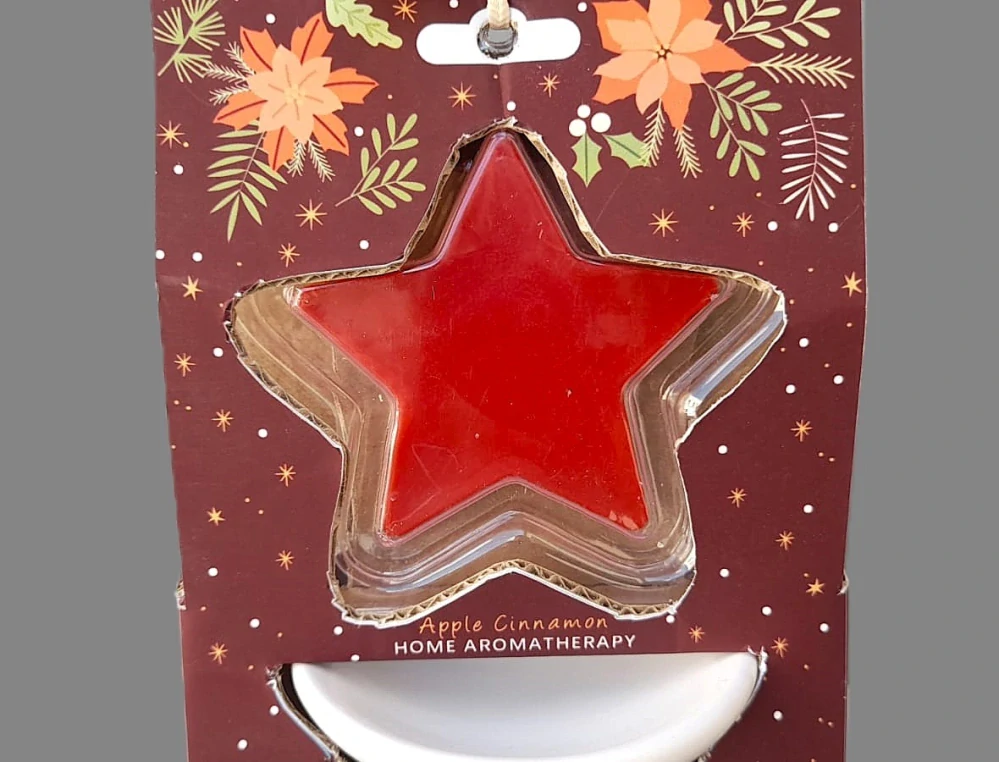 Dárková sada Aroma lampa + VÁNOČNÍ vosk - Bílá bavlna