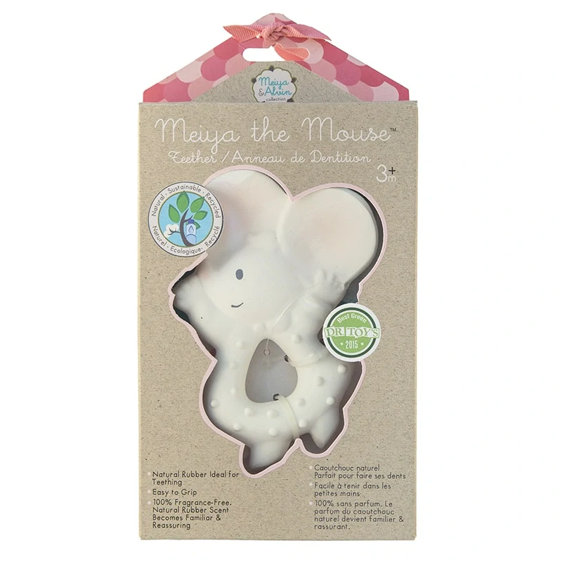 Kousátko z přírodního kaučuku Myška Meiya