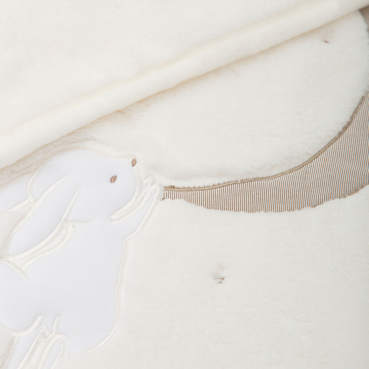 Dětská deka BimBi Moon (béžový měsíc) 110x140cm