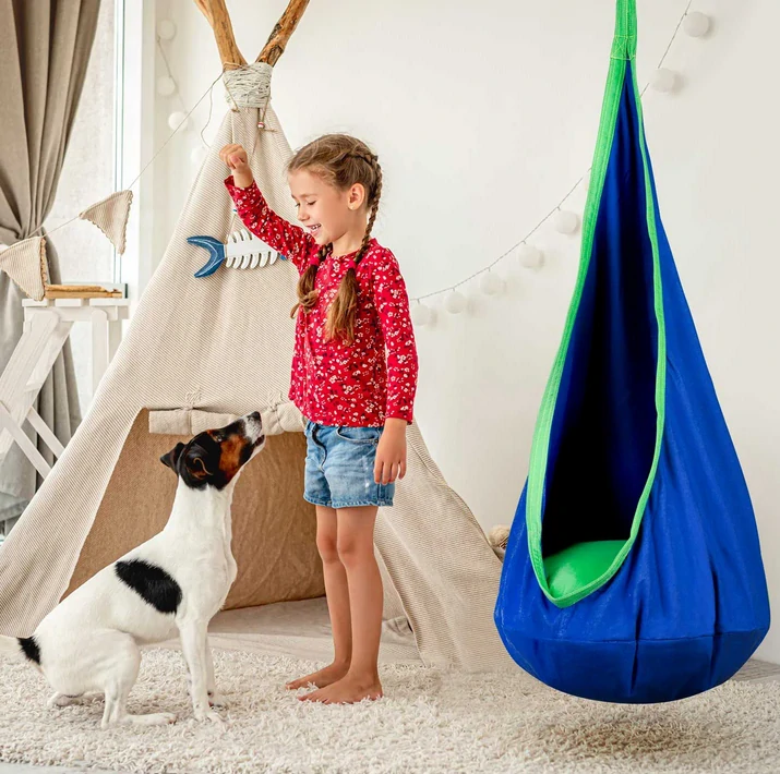 Závěsná houpačka Cocoon Neo-Sport tmavě modrá