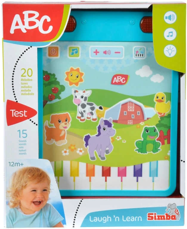 Baby Tablet "Pianko" – Multifunkční Hračka se zvuky a světlem