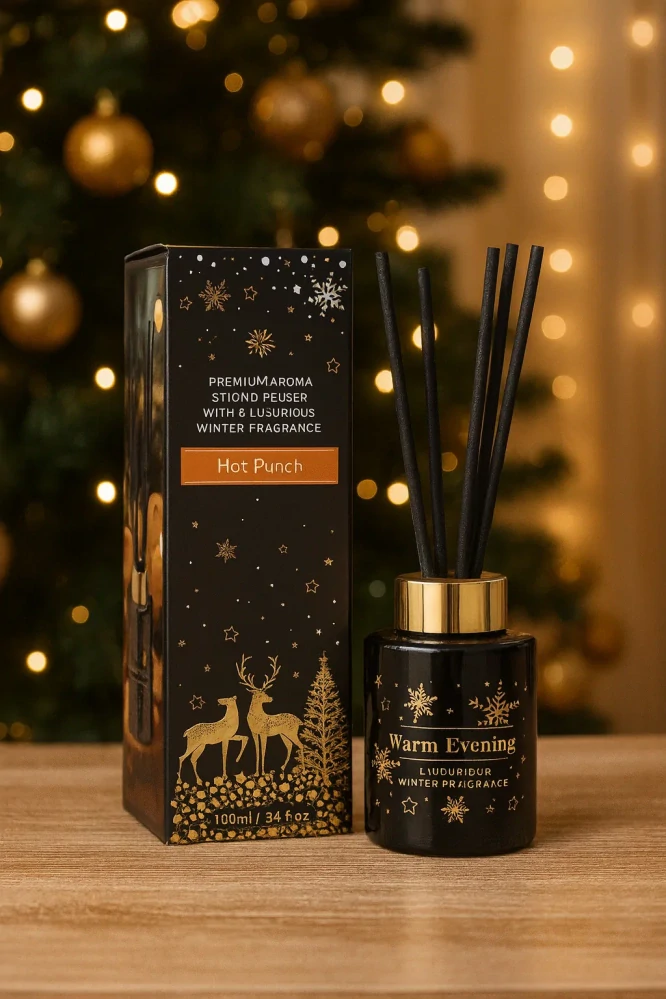 Difuzér s vánoční vůní Warm Evening 100 ml -  Evening Hot Punch 