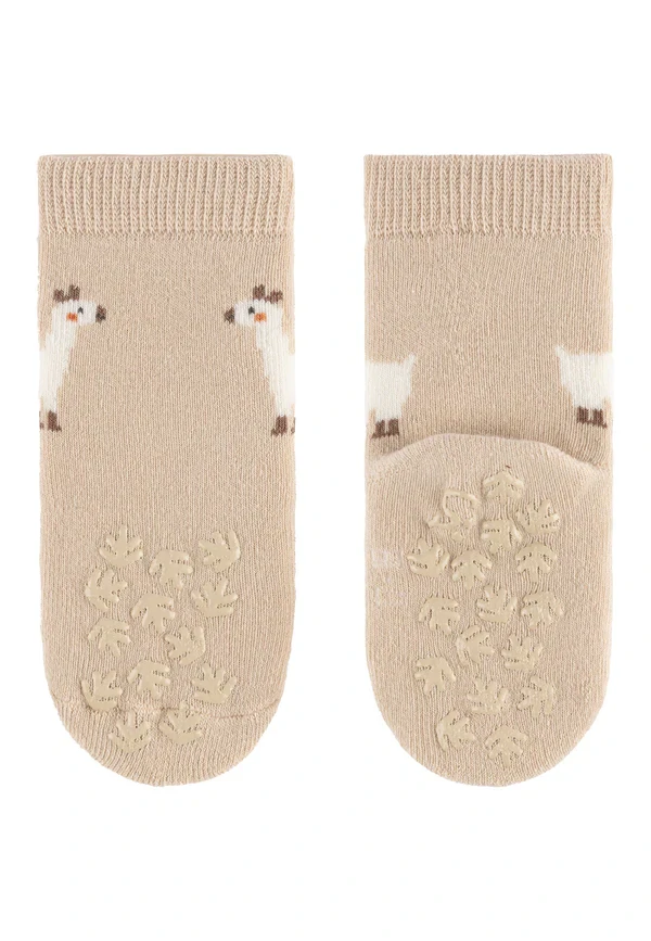 ABS Lezoucí protiskluzové ponožky Lama ( sada 2ks) vel.17/18