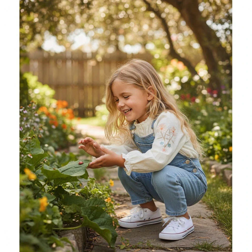 Dívčí bavlněná halenka Dirkje s výšivkou, dlouhý rukáv vel.104