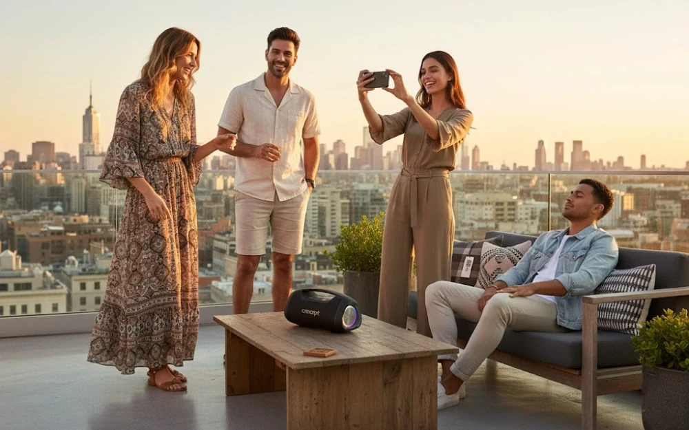 Bezdrátový Bluetooth reproduktor SoundJoy BR5060 Black (60 W)