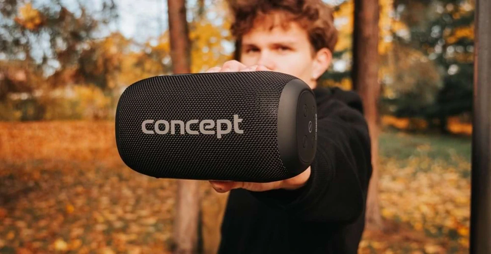 Přenosný Bluetooth reproduktor SoundJoy Concept BR5021 (20 W) Black