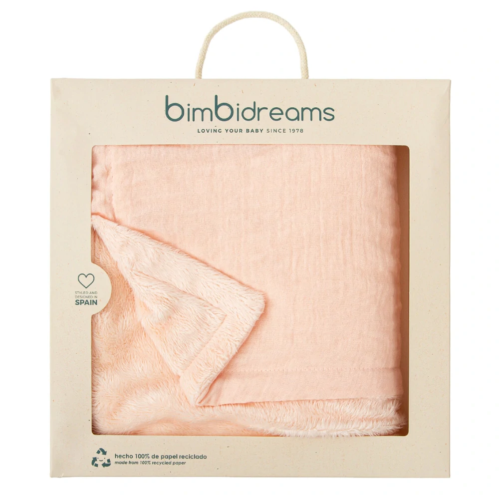 Oboustranná dětská deka Mušelín & Coralina růžová