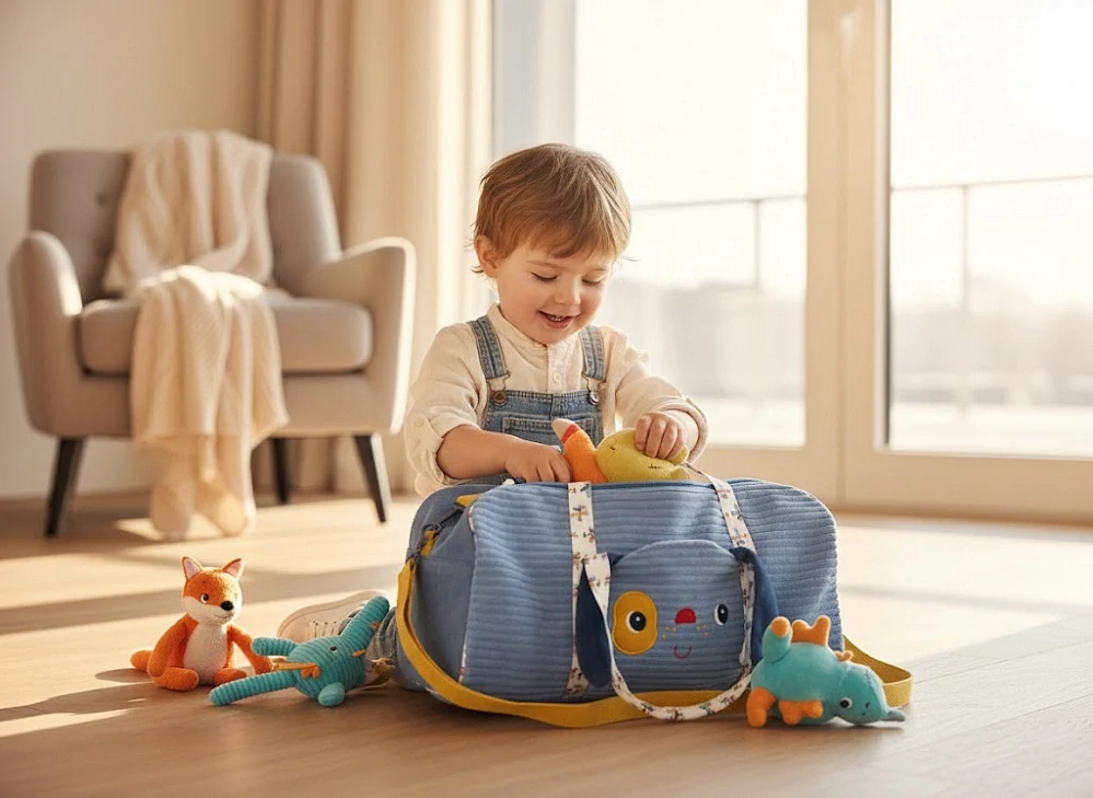 Lilliputiens - cestovní taška - pejsek Jules