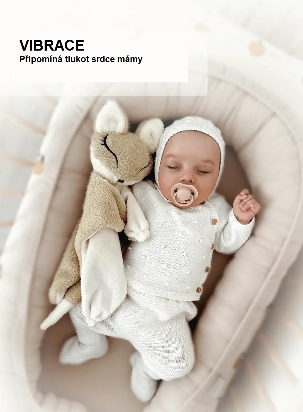 MyHummy DOUDOU Fox 7 v 1 s lampičkou a APP