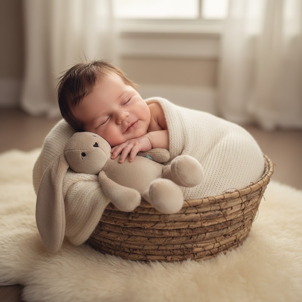 MyHummy BUNNY CLASSIC 3 v 1 beige + senzor spánku