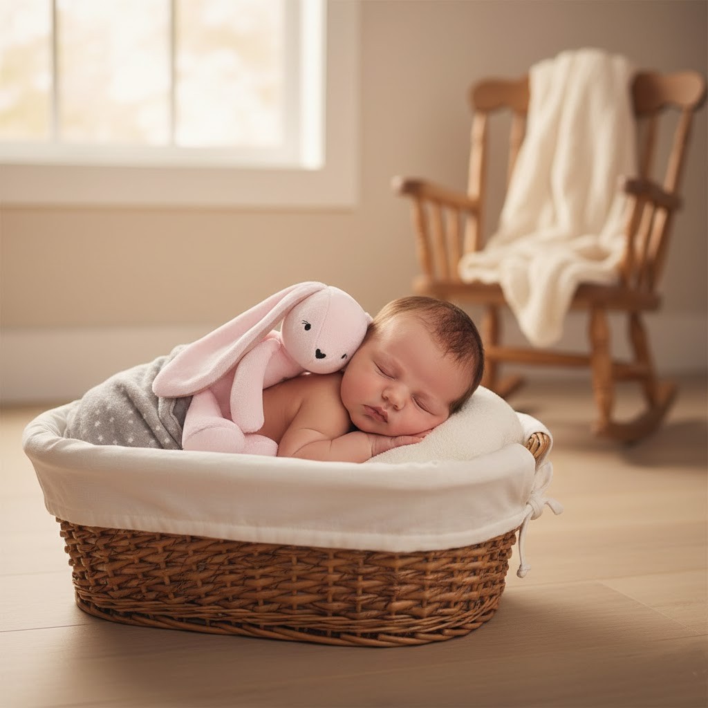 MyHummy BUNNY CLASSIC 3 v 1 pink + senzor spánku