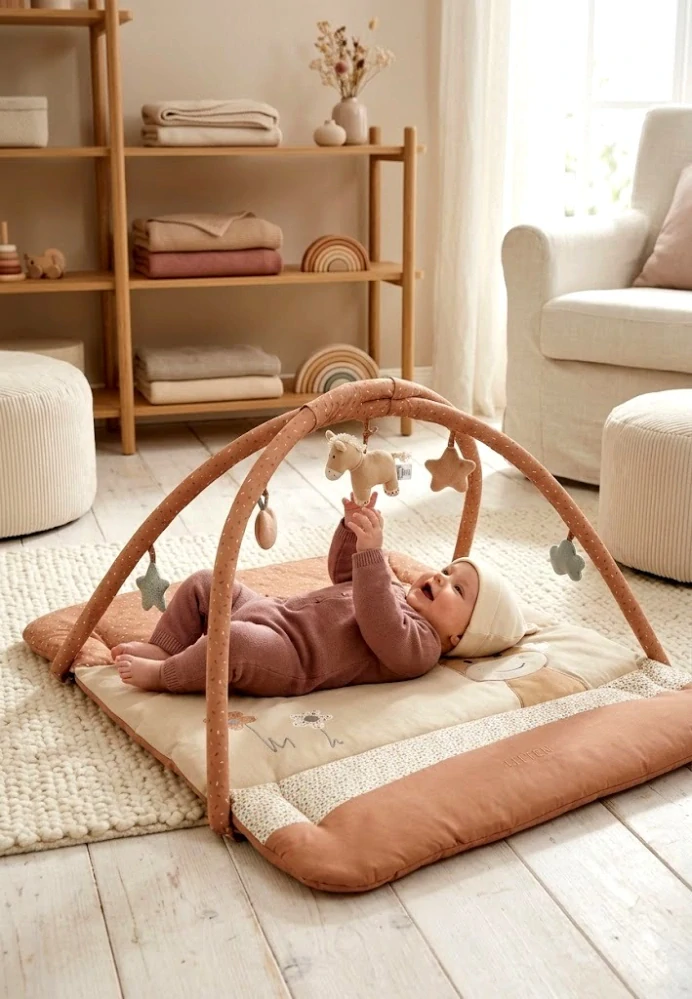 Hrací deka s hrazdou Sterntaler Koník Sunny