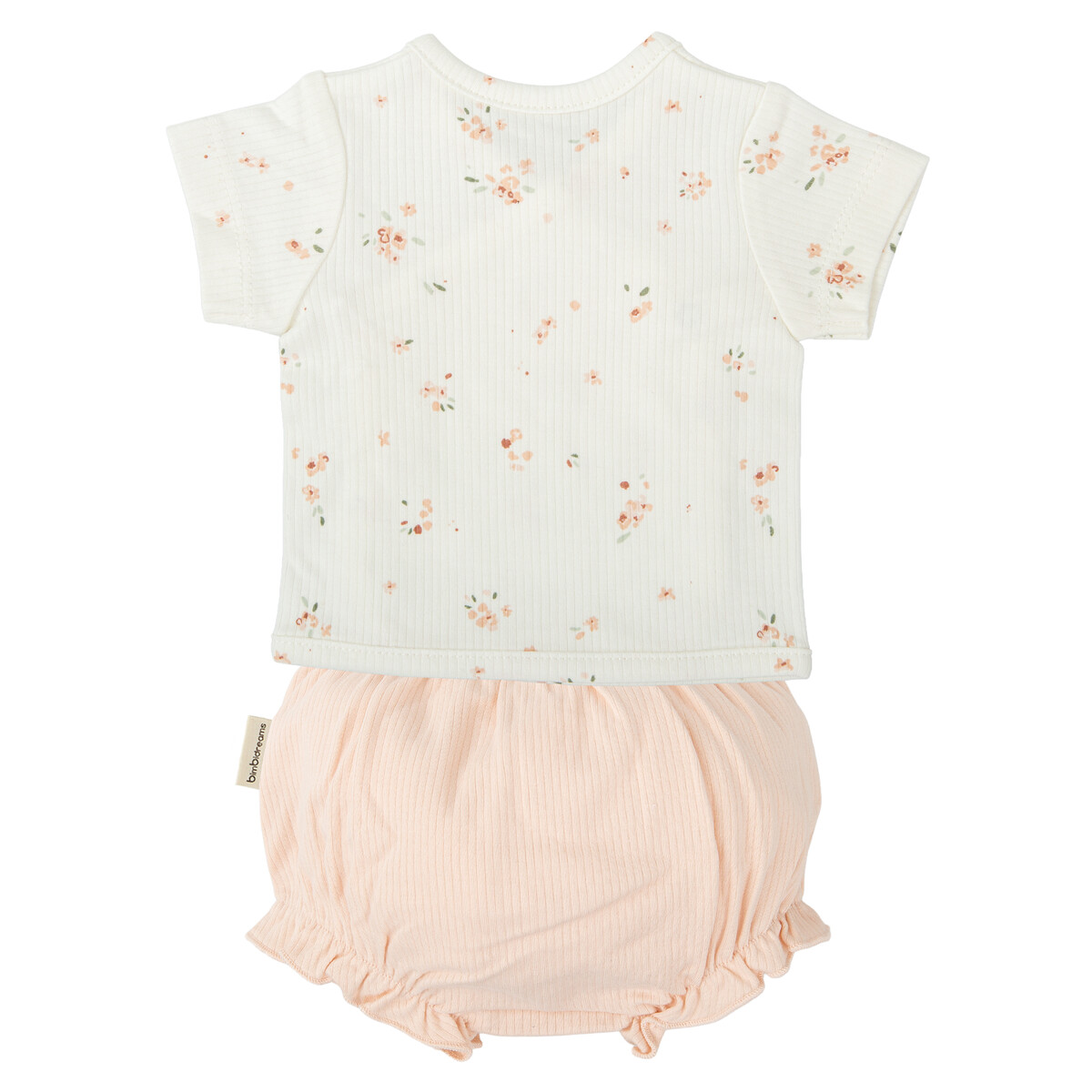 Letní bambusový komplet zavinovací tričko + kraťasy Bimbidreams Monet  0-1m