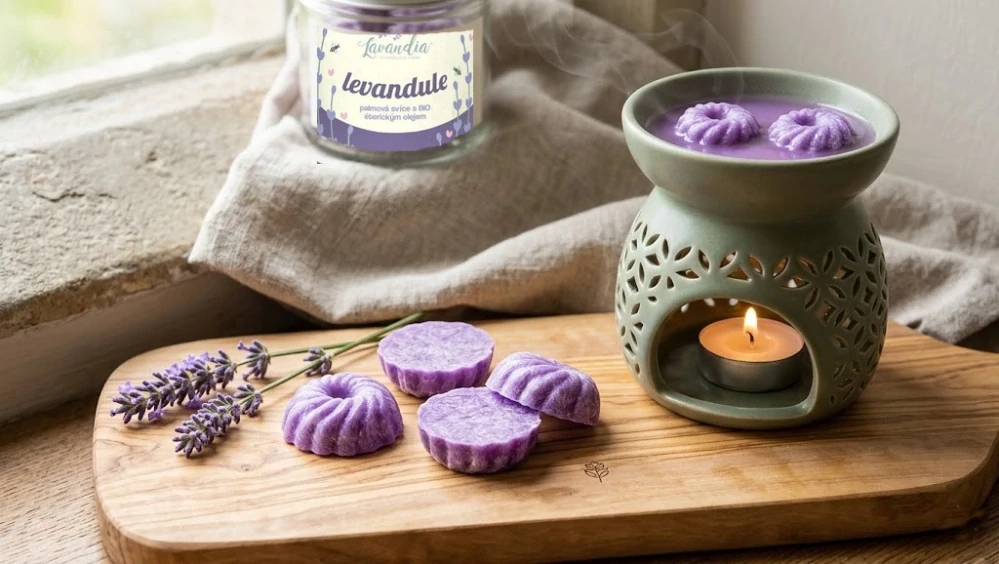 Vosk do aromalampy - Levandule