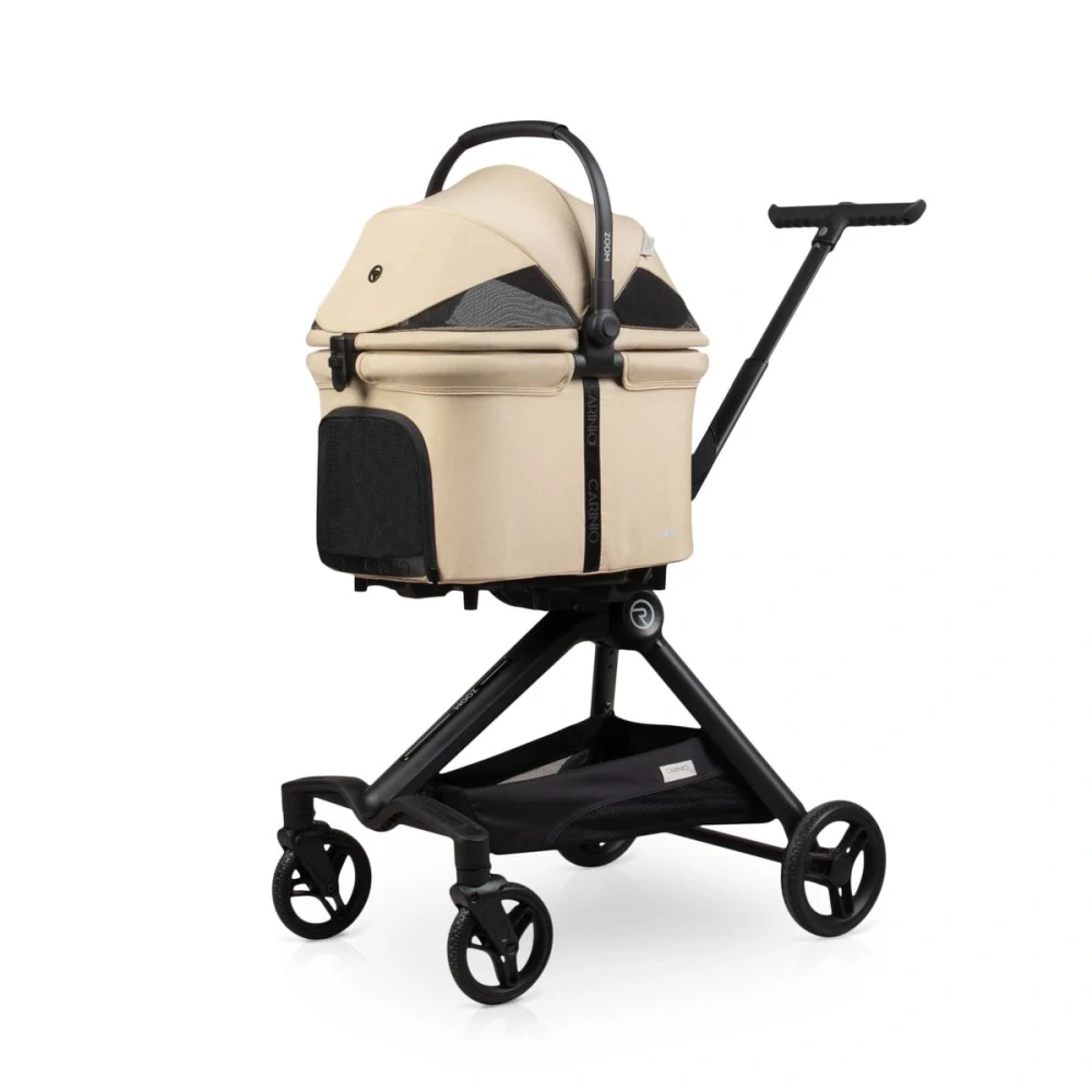 Luxusní kočárek Carinio Zoom Pet S AUTOM/ZOOMEM