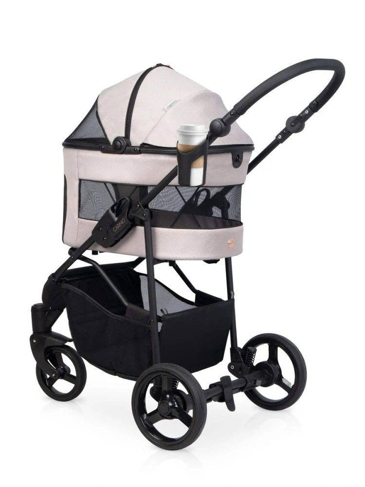 Kočárek Carinio EOS Sand pro mazlíčky