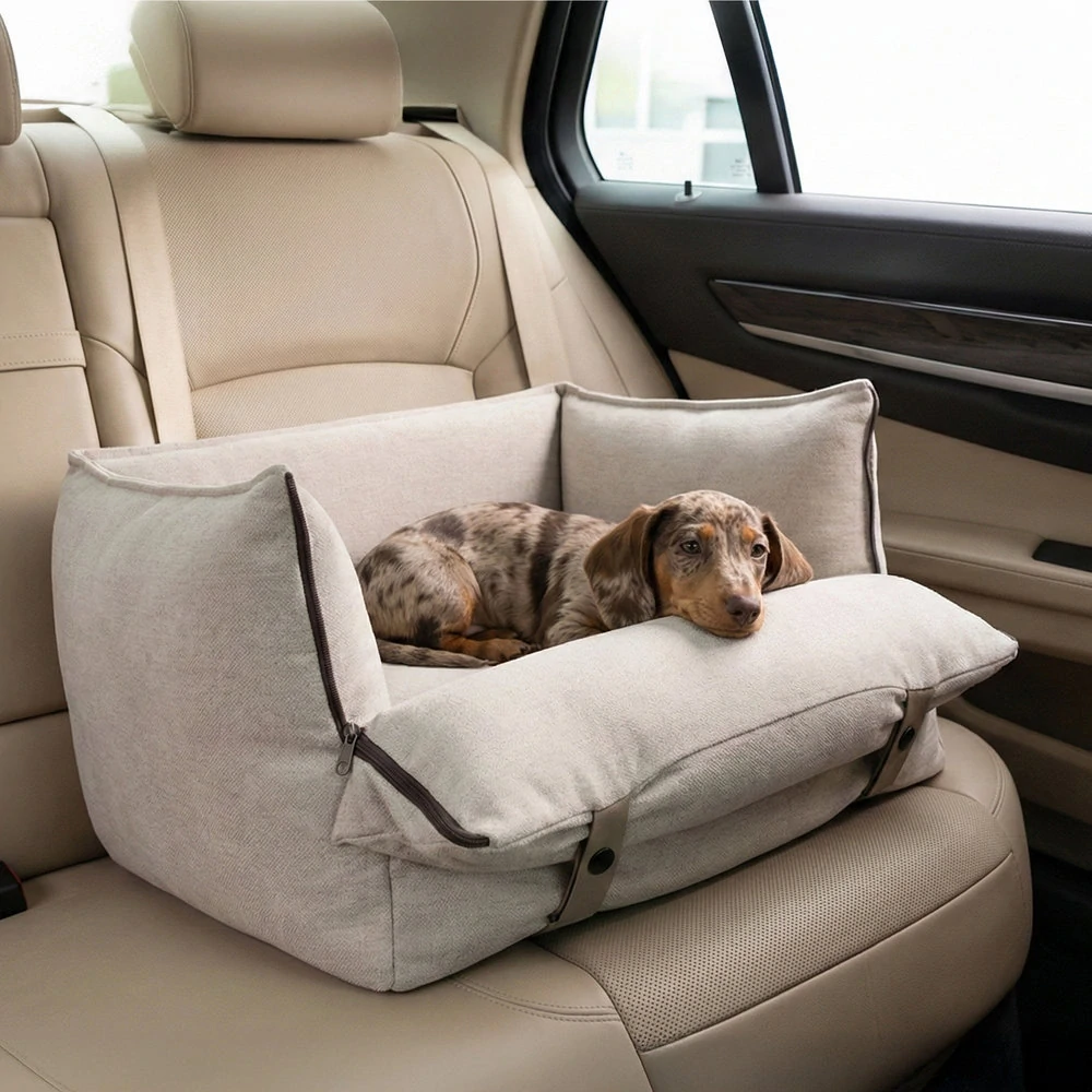 CARINIO ODYSSEY Sand 2v1- Autosedačka a pelíšek pro psy 
