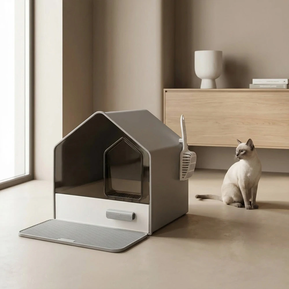 Carinio Kočičí toaleta Villa View + lopatka