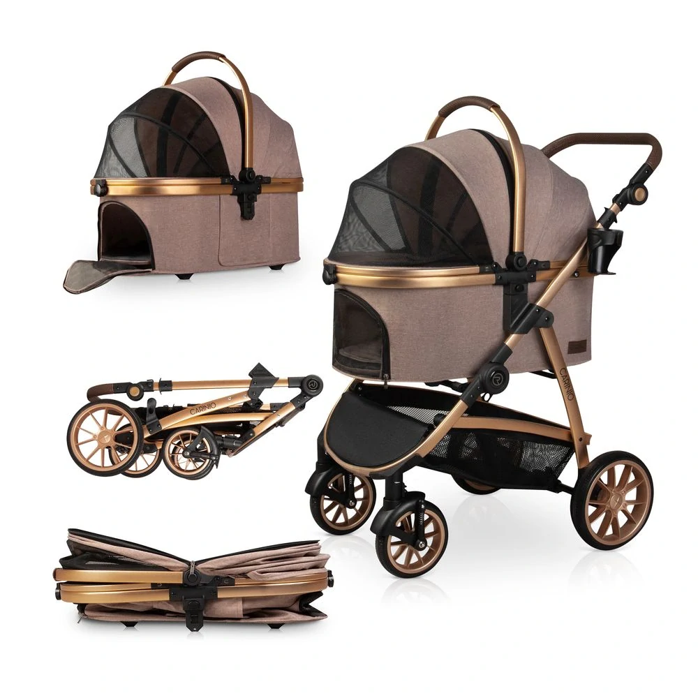 Kočárek Carinio NUKA MOKKA pro mazlíčky