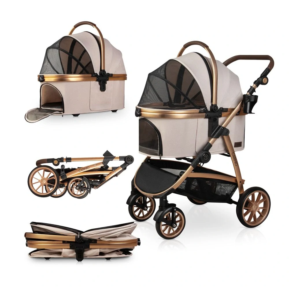 Kočárek Carinio NUKA SAND pro mazlíčky