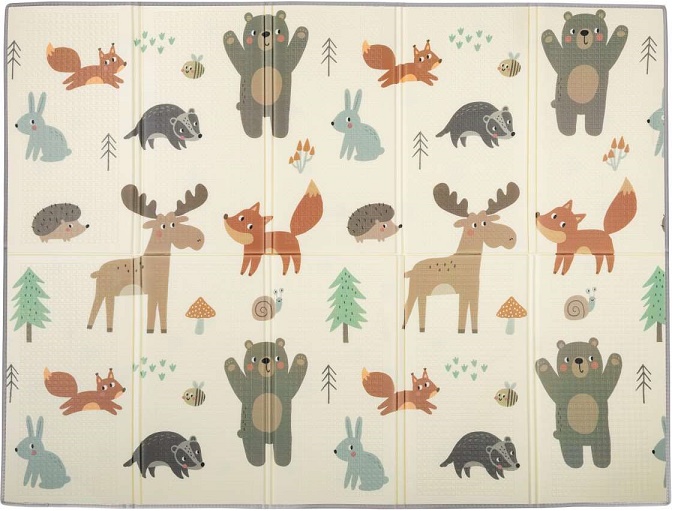 Skládací oboustranná hrací podložka Magic Friends  FREEON