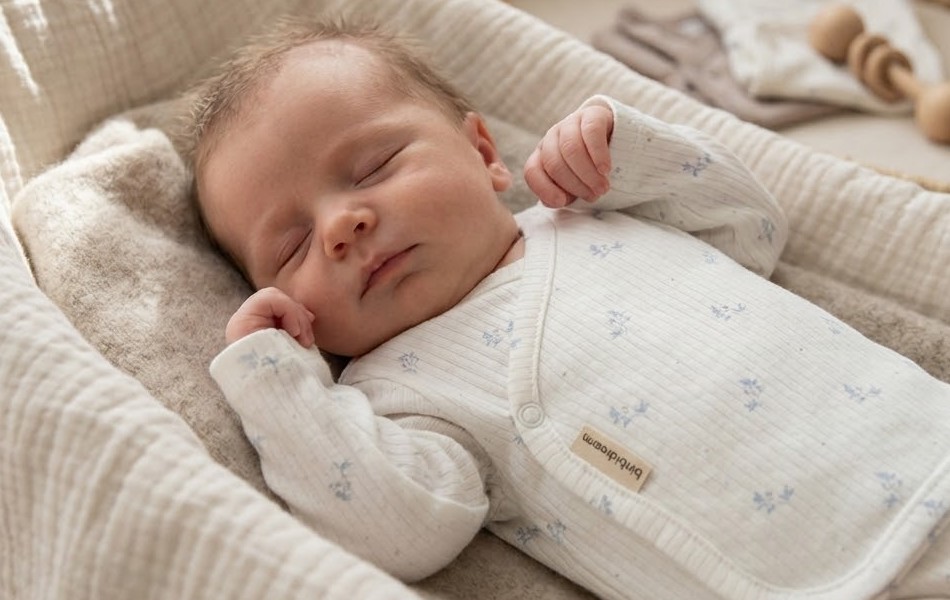 Kojenecká zavinovací košilka Bimbidreams EDEN z bambusu + bavlny vel.56