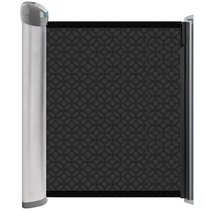 Bezpečnostní samorozváděcí bezpečnostní zábrana do dveří (šířka až 127 cm) Summer black