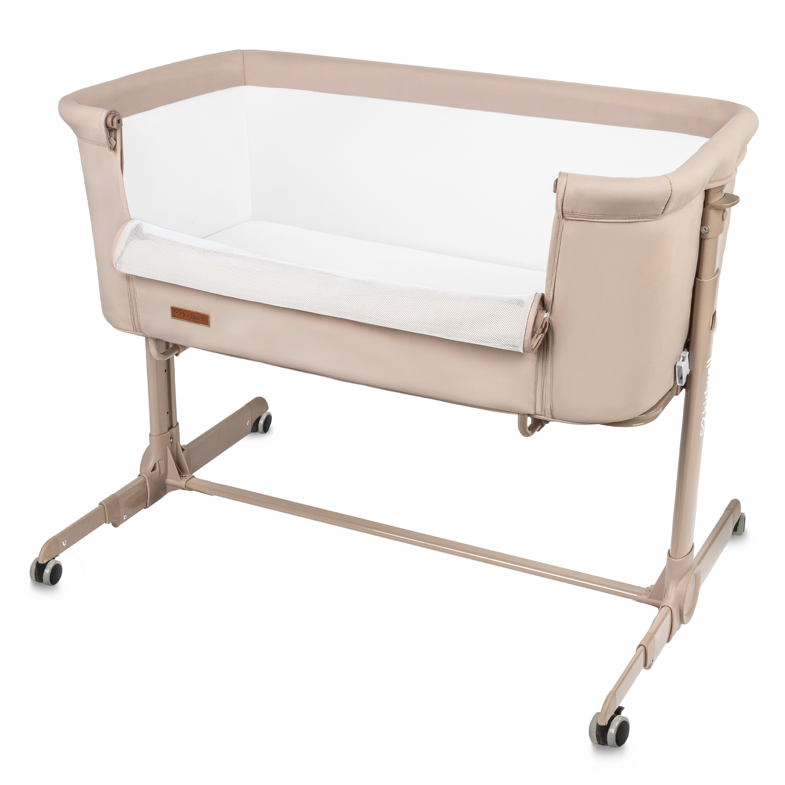 Skládací dětská postýlka Kidwell NALI 2v1 beige