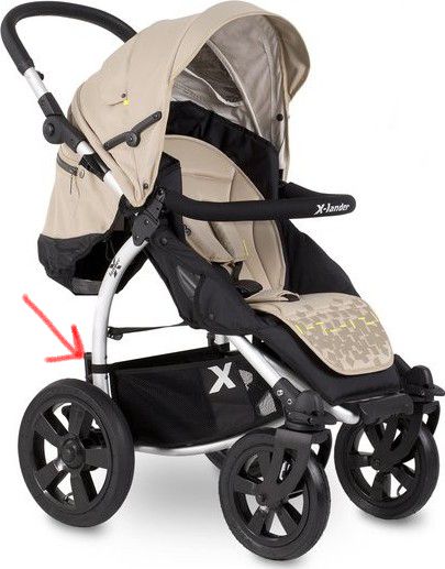 ND_stabilizátor tyč konstrukce kočárku X-lander XA