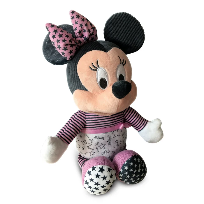 Plyšová hračka s uklidňující melodií a světlem Minnie Baby Clemantoni