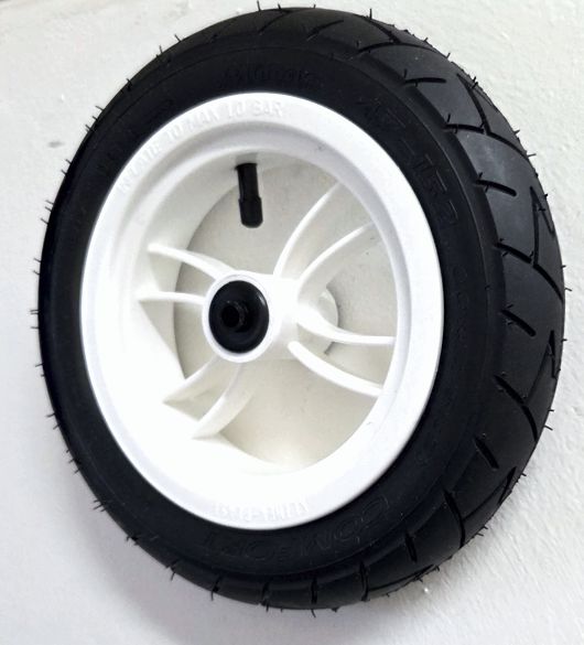 ND_přední kolečko Magnetico nafukovací - bílé 47x152 čtyřpaprskové rozdvojené