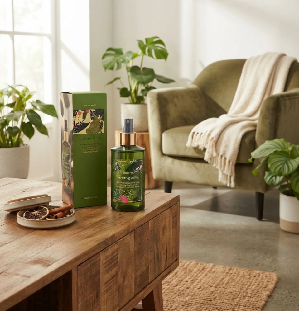 Osvěžovač vzduchu ve spreji 220 ml – Positive Vibes (Pozitivní energie)