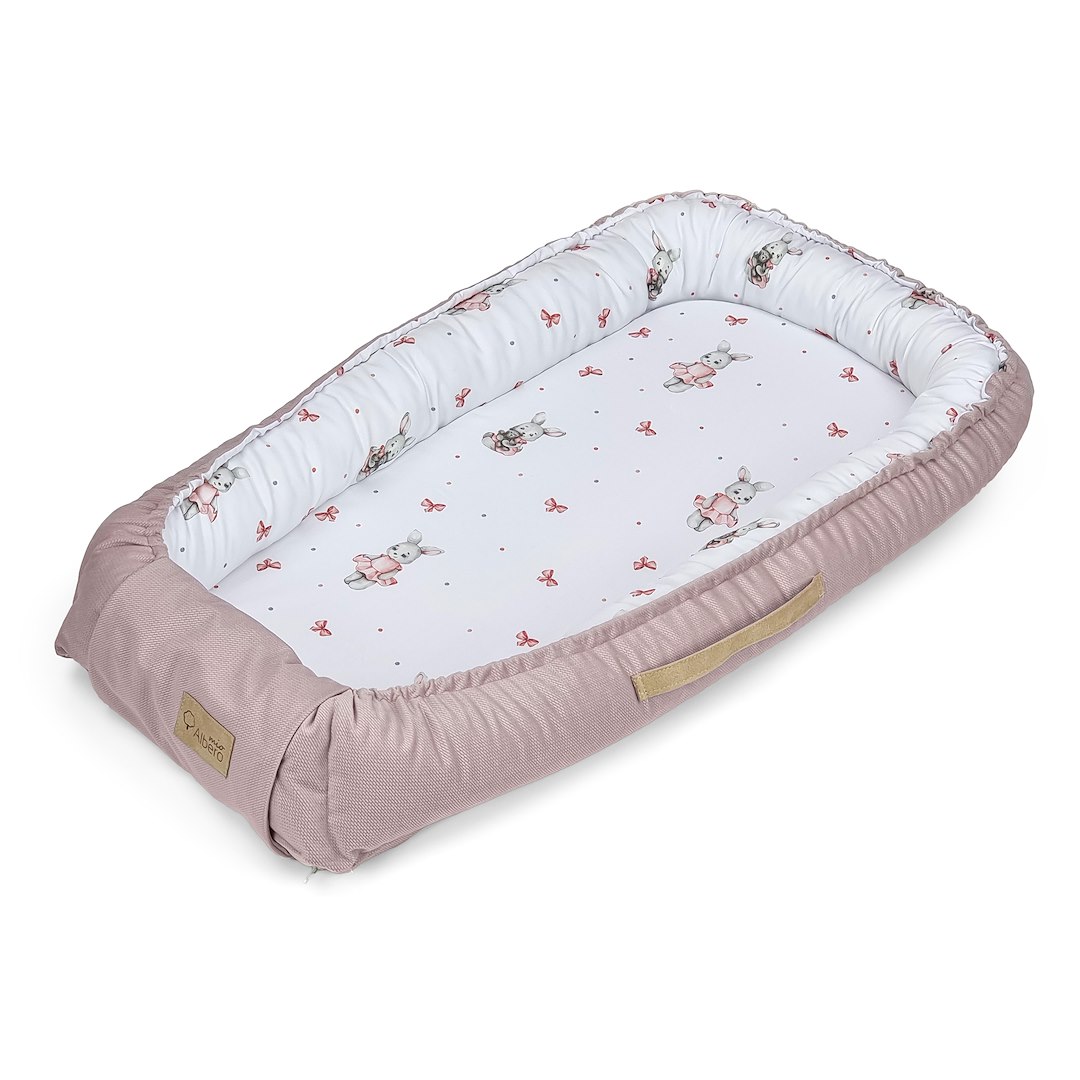 Hnízdečko pro kojence Albero Balerína Baby Cocoon pink