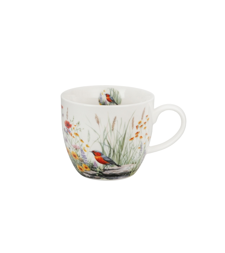 Porcelánový dekorovaný hrnek dárkově balený JULY 460 ml