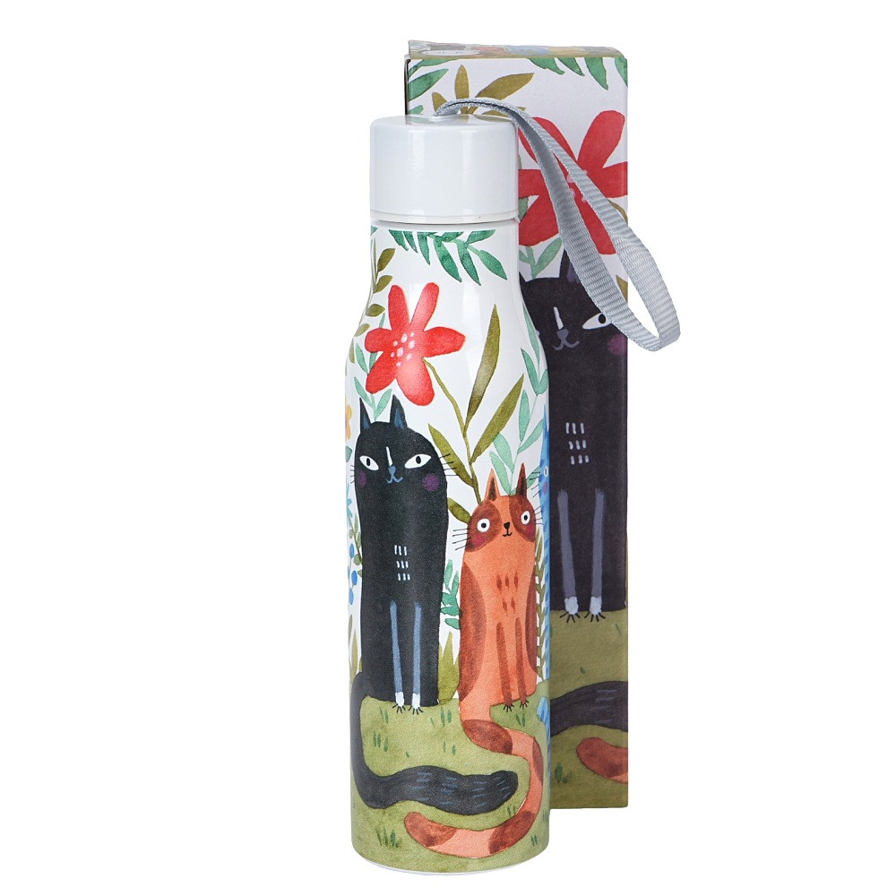 Termoláhev nerezová 500ml Kočky