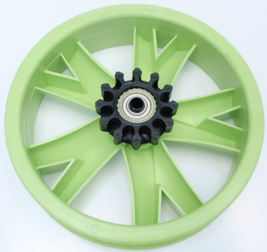 ND_disk do kolečka 10ti paprskový - zelený