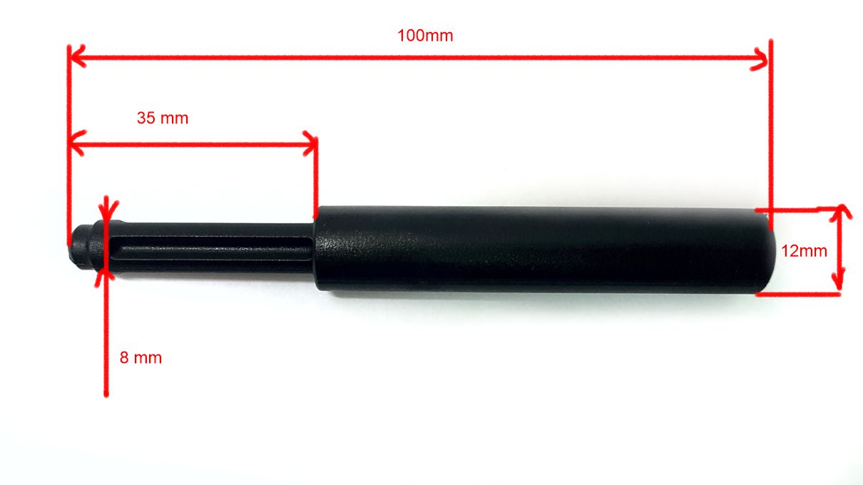 ND_koncovka brzdné tyče - brzdič 