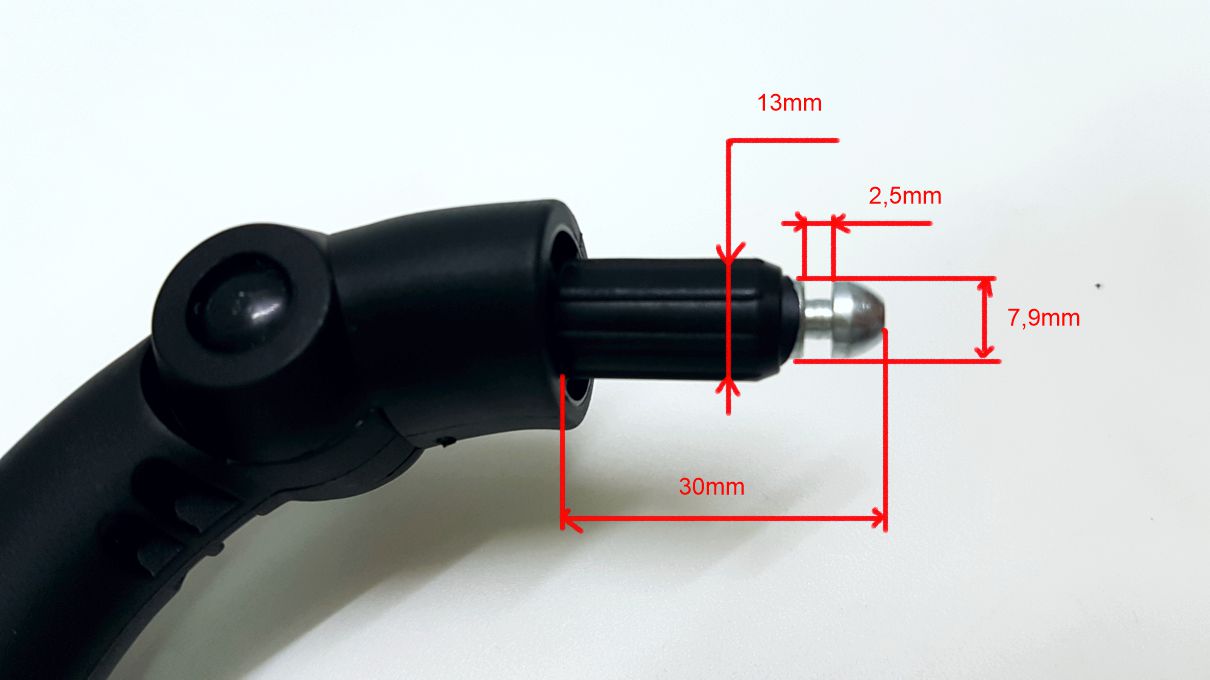 ND_madlo před dítě do kočárku rovné násuvné  madlo FX