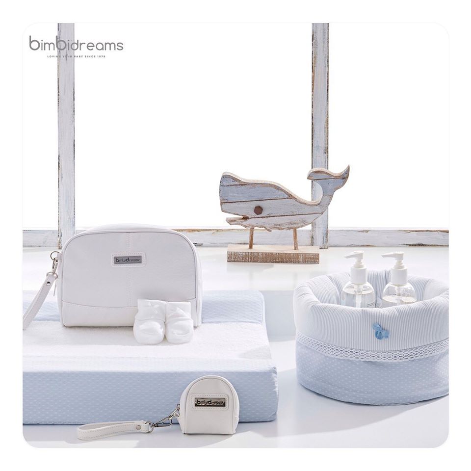 Luxusní pouzdro na dudlík  BimBi z eco-kůže (29790201) bílý