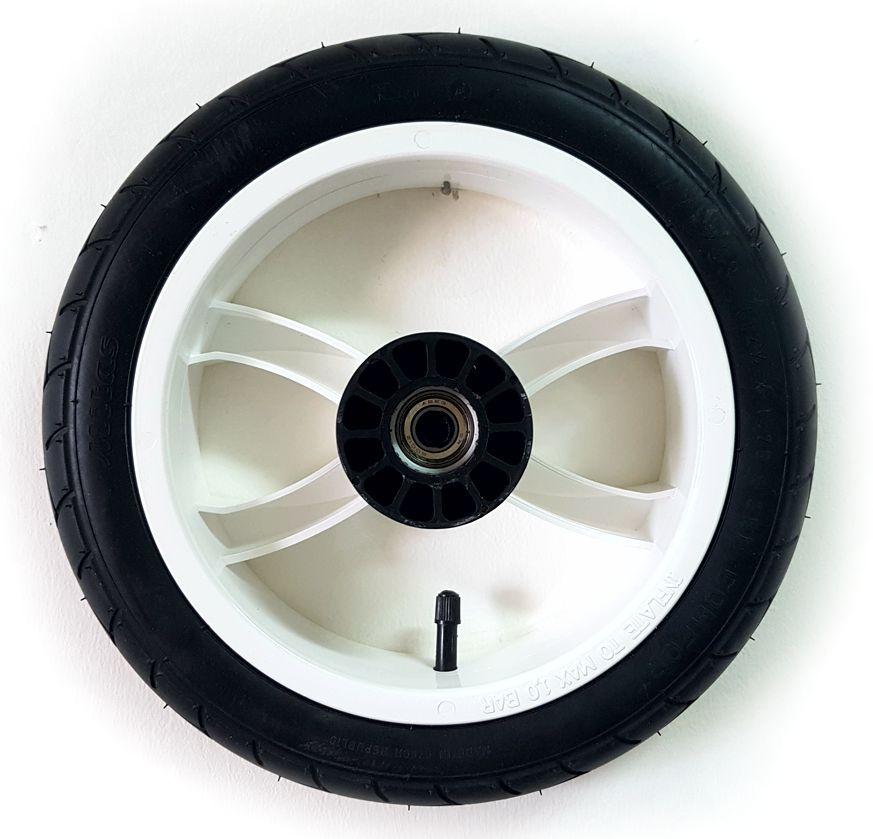 ND_kolečko ke kočárku - Euforia zadní -bílé 47x203 Euforie dvoupaprskové