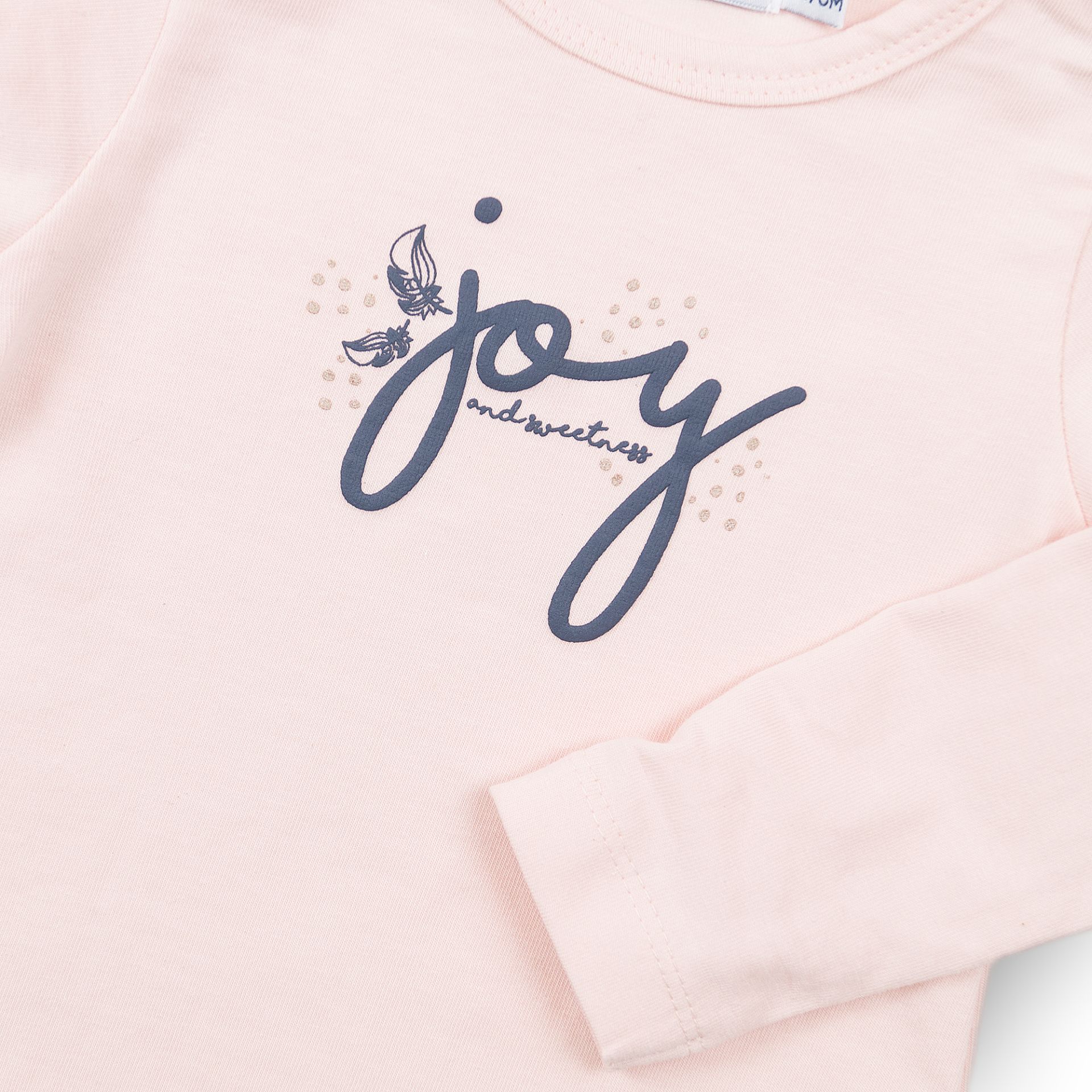 Dívčí triko Dirkje s nápisem růžové (UD0216)