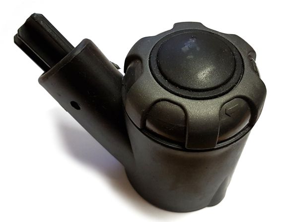 ND_závěs předního kolečka kočárku JUMBO - PRAVÝ -tako  (pro cep 68mm)