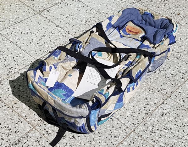 ND_taška pro přenášení miminka do kočárku Knokin z ovčího rouna - výprodej