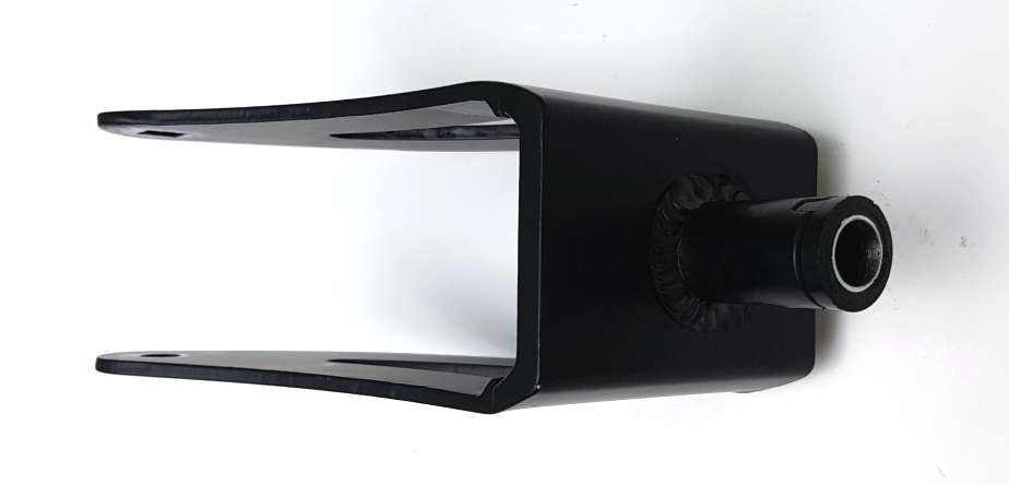 ND_závěs - vidlice na kolo kočárku X-lander XA - držák kovový s tlačítkem