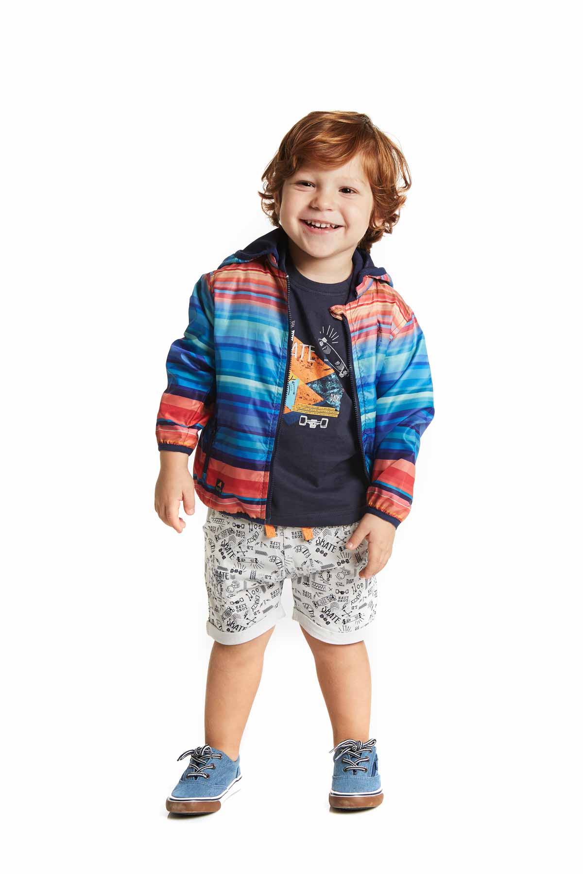 Dětská jarní bundička proužky zn. LOSAN