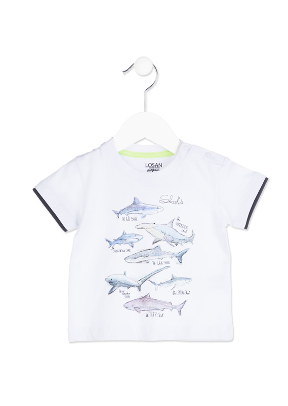 Novinka - Tričko kr.rukáv se žraloky zn.Losan