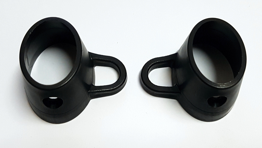 ND_držák na tašku na madlo - boční - černý - SADA