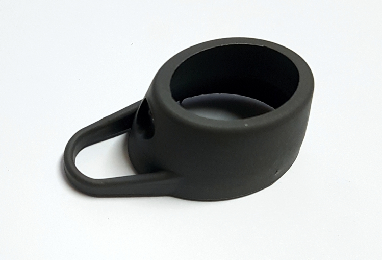 ND_držák na tašku na madlo - rovný- šedý- 1kus