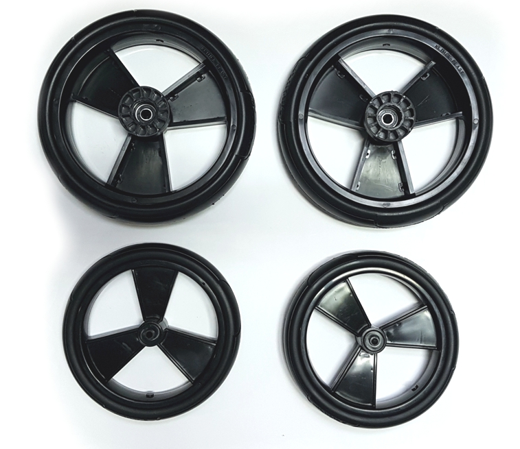 ND_sada kol na kočárek Melody, Euforia, Magnetio - gelové nenafukovací