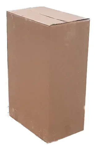 Kartonová krabice pro zabalení podvozku kočárku cca 52x33x82 cm